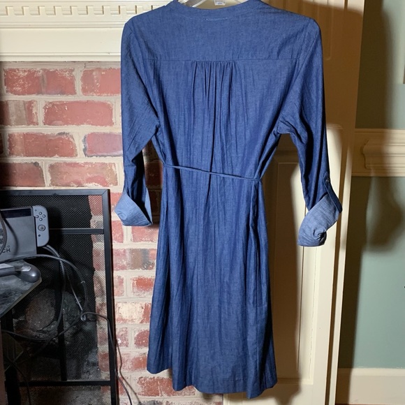 EUC Umgee Chambray Dress (Runs Large) - Picture 2 of 7